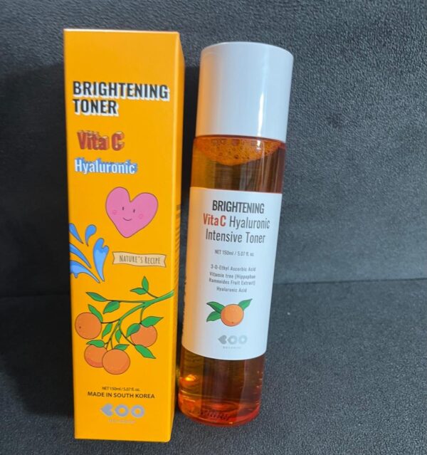 Dear boo vita c hyaluronic brightening toner