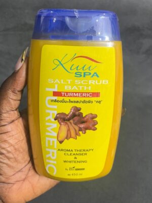 Kuu spa turmeric salt scrub  450ml