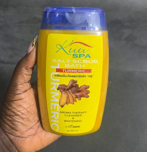 Kuu spa turmeric salt scrub  450ml