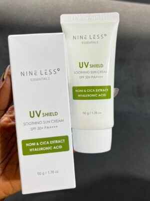Nine less uv shield soothing sun cream spf 50