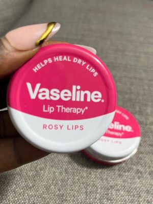 Vaseline lip therapy pink tin rosy lip gloss