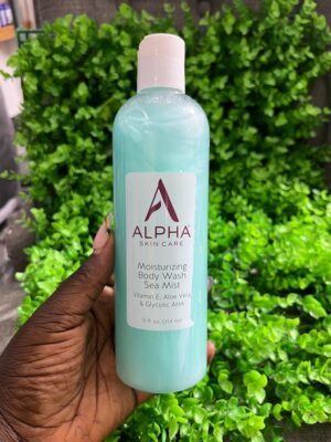 Alpha skin care moisturizing  body wash sea mist