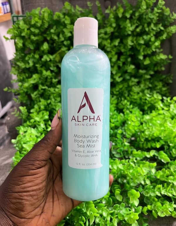 Alpha skin care moisturizing  body wash sea mist