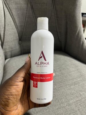 Alpha skin care renewal body lotion 12% glycolic Aha (340g)