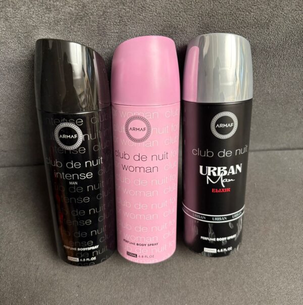 Armaf body spray  club de nuit man/woman collection - Image 2