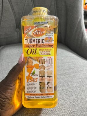 Veet gold turmeric super whitening oil
