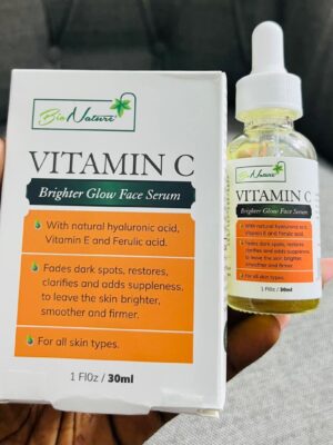 Bio nature  vitamin c brighter glow face serum