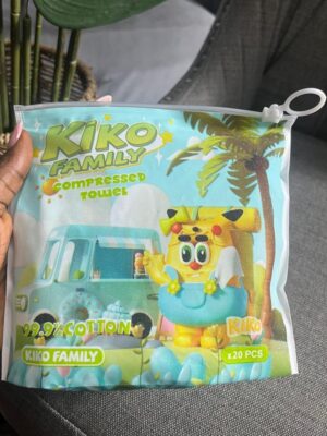 Kiko family compressed towel  99.9%  (20pcs)