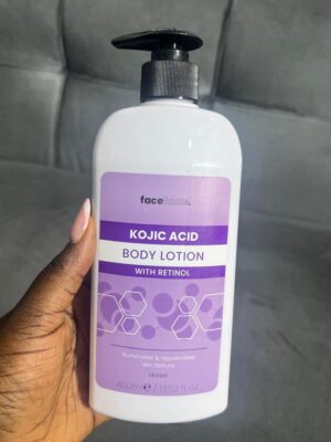 Face facts Kojic Acid body lotion  with retinol