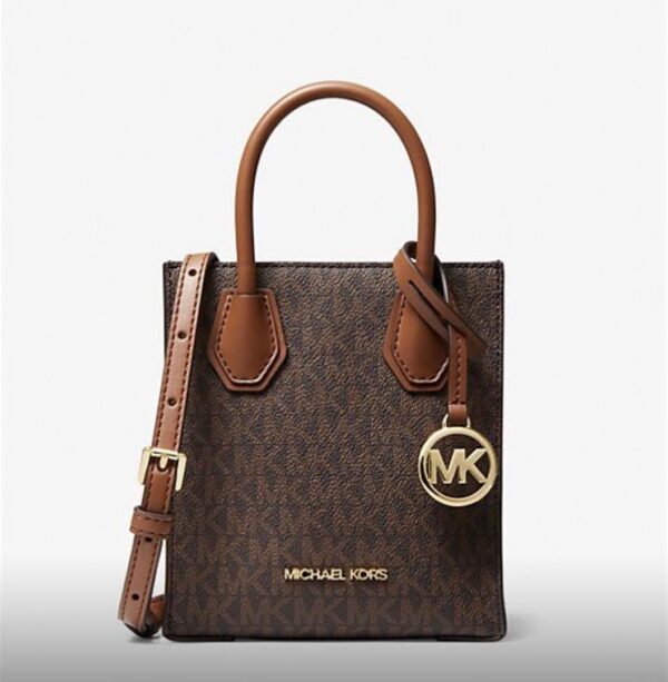 Michael kors cute mini logo bag in monogram brown - Image 2