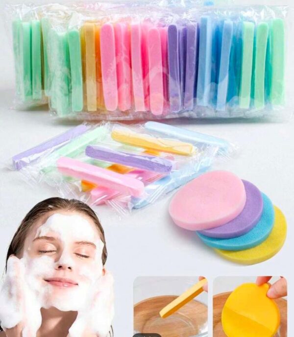 Shein face wash sponge