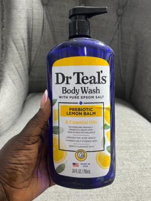 Dr teals  prebiotic lemon balm body wash
