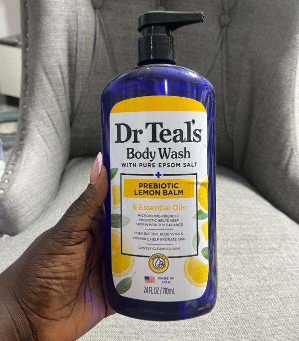 Dr teals  prebiotic lemon balm body wash
