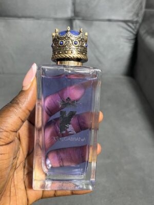 Dolce & Gabbana king  edt  100ml (unboxed) light blue gold head
