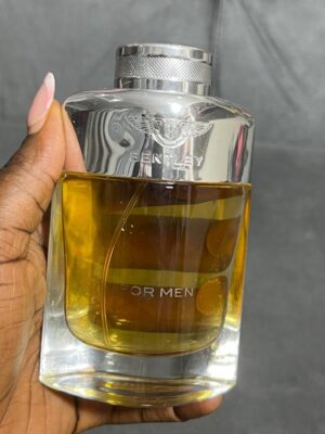 Bentley for men edt 100ml (unboxed) silver head & orange juice