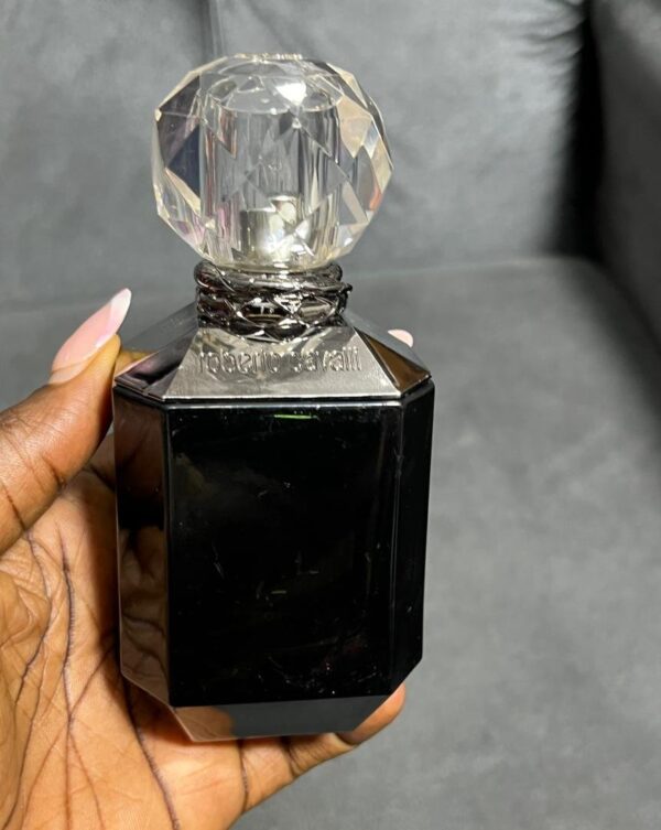 Roberto Cavalli  edt  75ml (unboxed) black bottle silver head