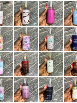 New designer mini body mist