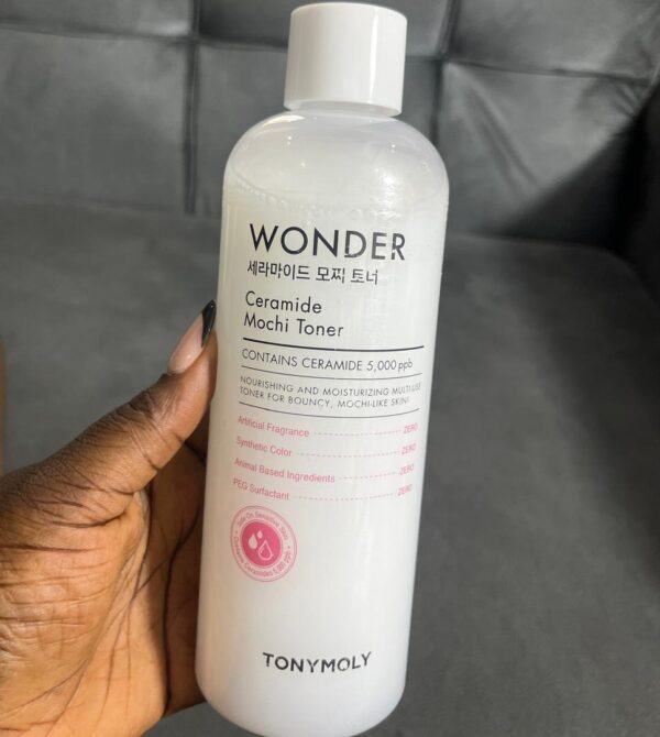 Tony moly wonder ceramide mochi toner 500ml