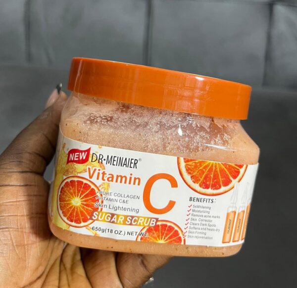 Dr meinaier vitamin c sugar scrub 650g
