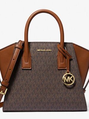 Michael kors small logo brown classic bag