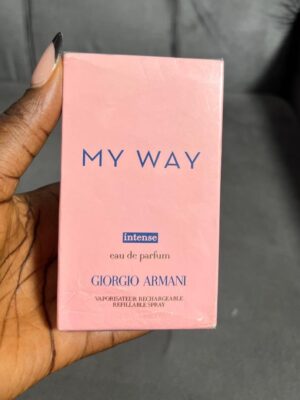 My way Giorgio Armani intense eau de parfum 90ml boxed perfume pink pack