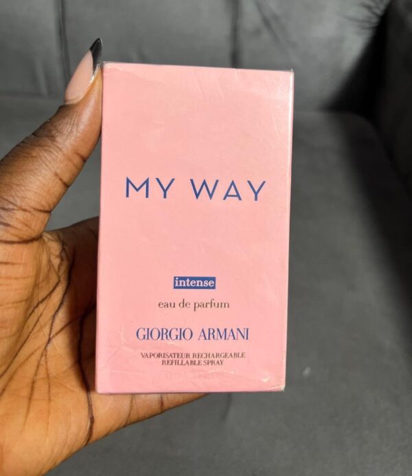 My way Giorgio Armani intense eau de parfum 90ml boxed perfume pink pack