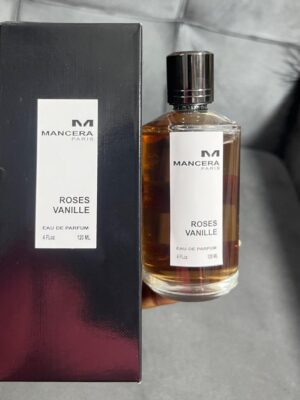 Mancera paris roses vanille eau de parfum 120ml open box