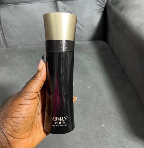 Armani code eau de parfum 110ml ( gold cover) unboxed