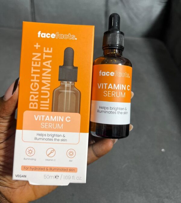 Face facts brighten + illuminate vitamin c serum