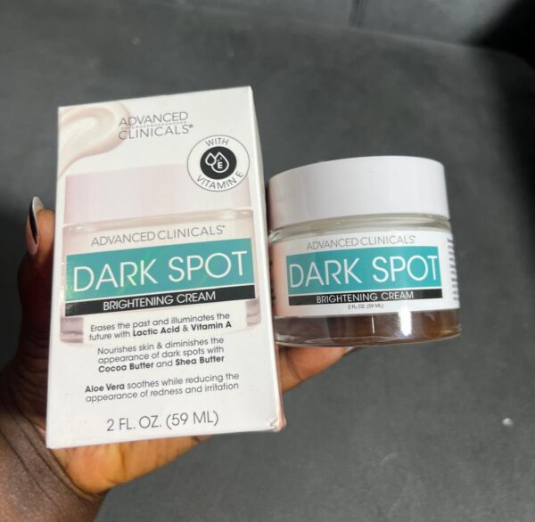 Advanced clinicals dark spot brightening cream