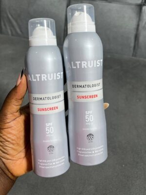 Altruist dermatology spf 50 spray