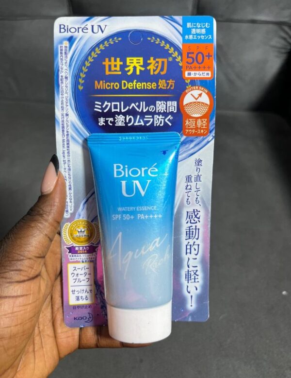 Biore uv watery essence spf 50