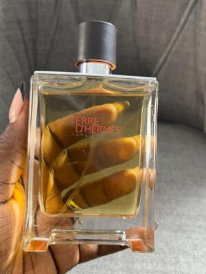 Terre D’ Hermes 100ml edt unboxed plain transparent