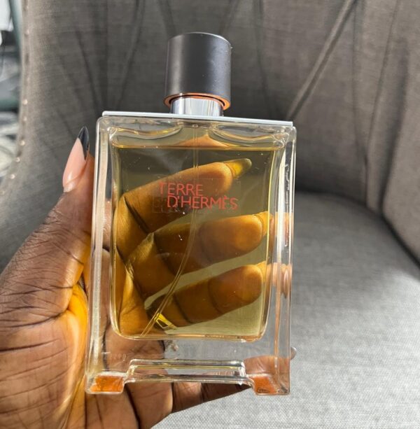 Terre D’ Hermes 100ml edt unboxed plain transparent