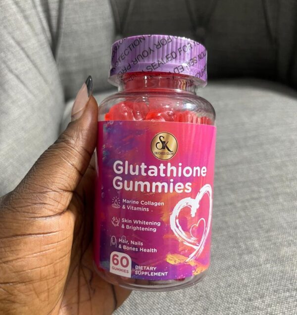 Sk Glutathione gummies purple/pink pack 60 gummies