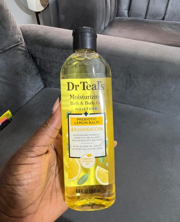 Dr teals prebiotic lemon balm oil 260ml