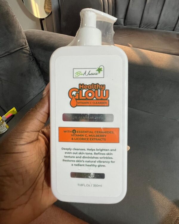 Bio nature healthy glow vitamin c cleanser 350ml