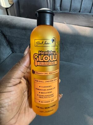 Bio nature healthy glow vitamin c & e niacinamide cleansing toner
