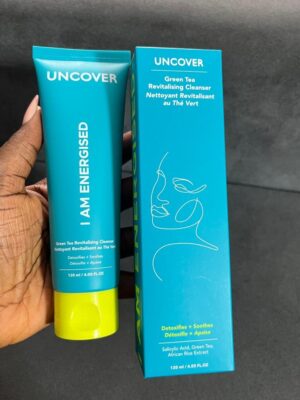 Uncover green tea revitalising cleanser 120ml