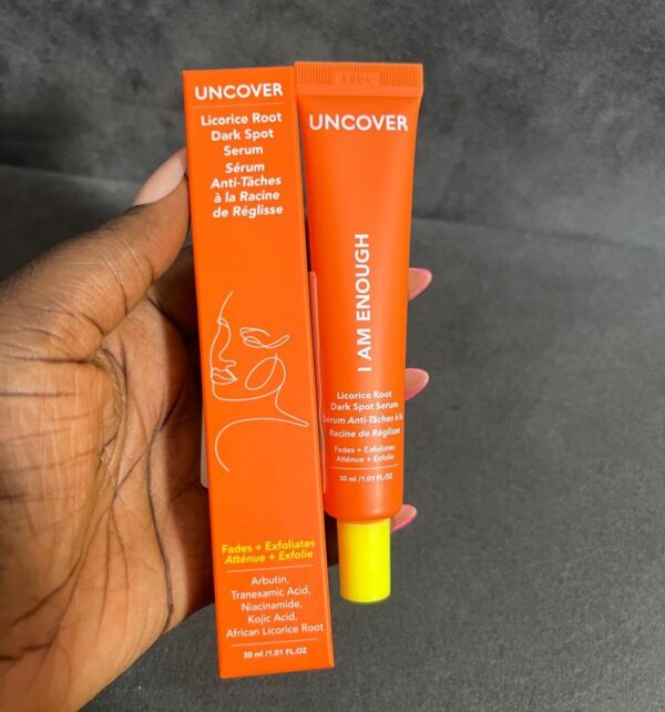 Uncover licorice root dark spot serum 30ml