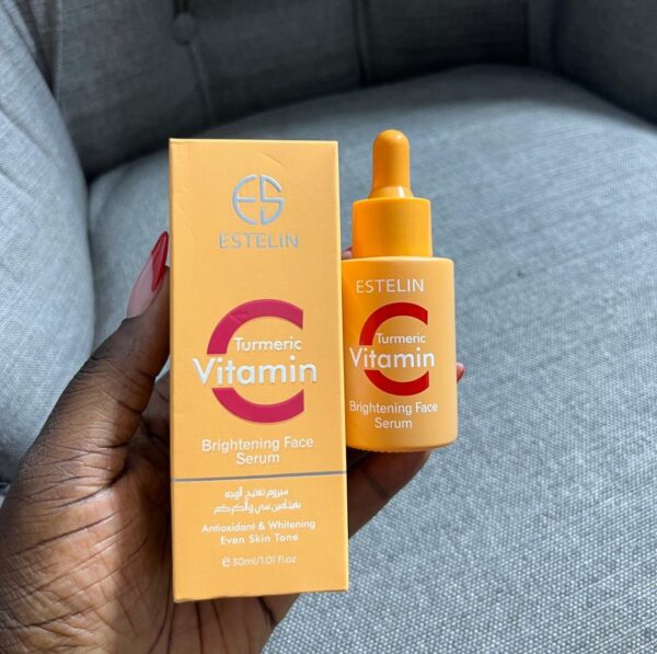 Estelin Turmeric vitamin c  brightening face serum