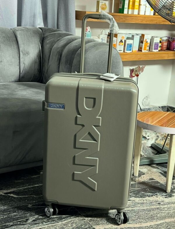 Dkny  luggage box in khaki army green medium - Image 2