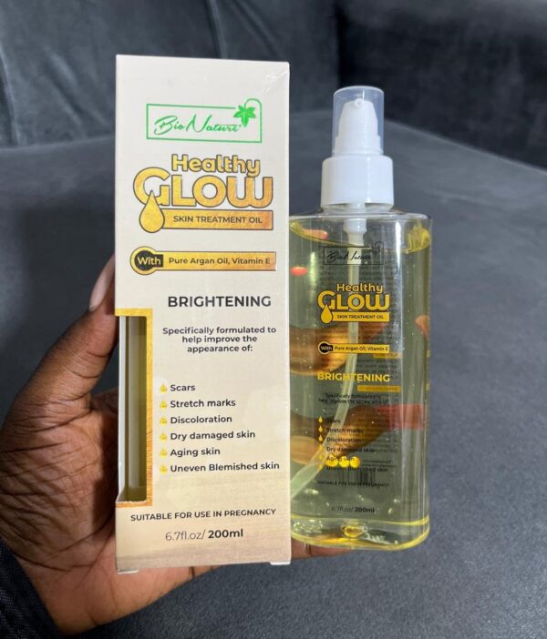 Bio nature healthy glow skin treatment oil