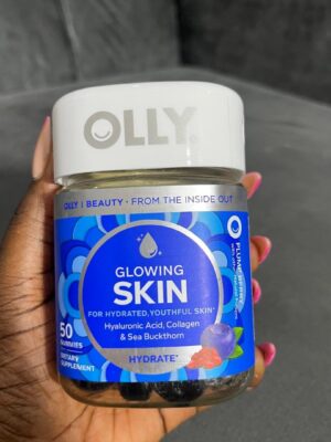 Olly glowing skin gummies