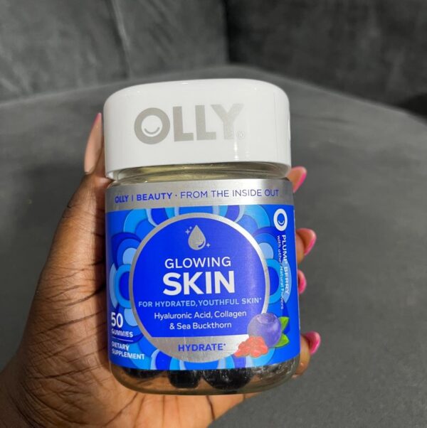 Olly glowing skin gummies