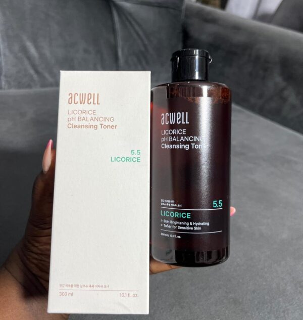 Acwell licorice ph balancing cleansing toner 300ml