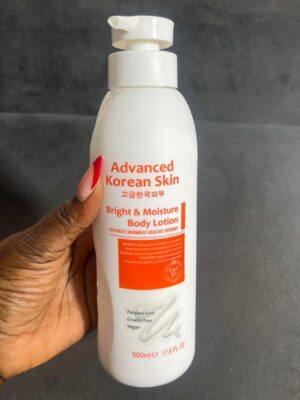 Advanced korean skin bright & moisture white body lotion 500ml