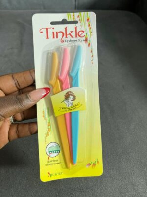 Tinkle eye brow razor 3pcs/set