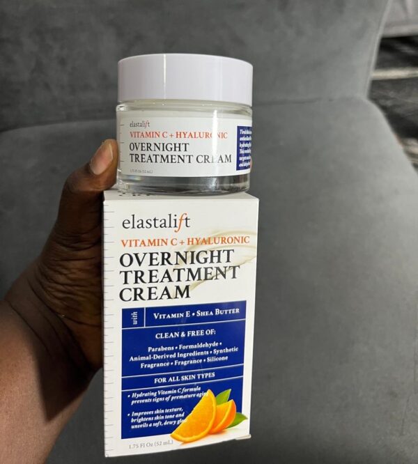 Elastalift overnight treatment cream 52ml ( vitamin c + hyaluronic)