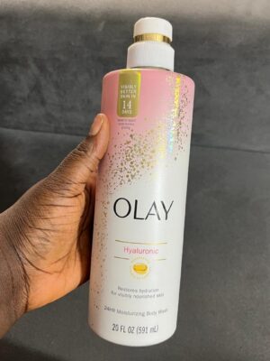 Olay hyaluronic 24hr moisturizing body wash 591ml